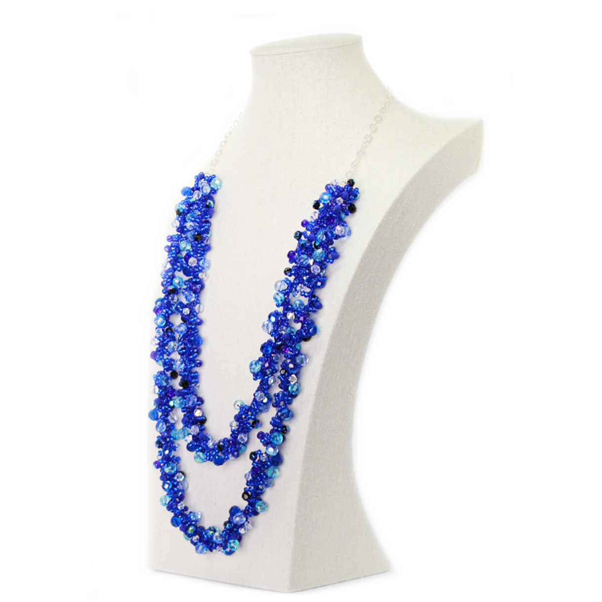 David Rosales Arizona Blue Kingman Turquoise Beaded Necklace 20